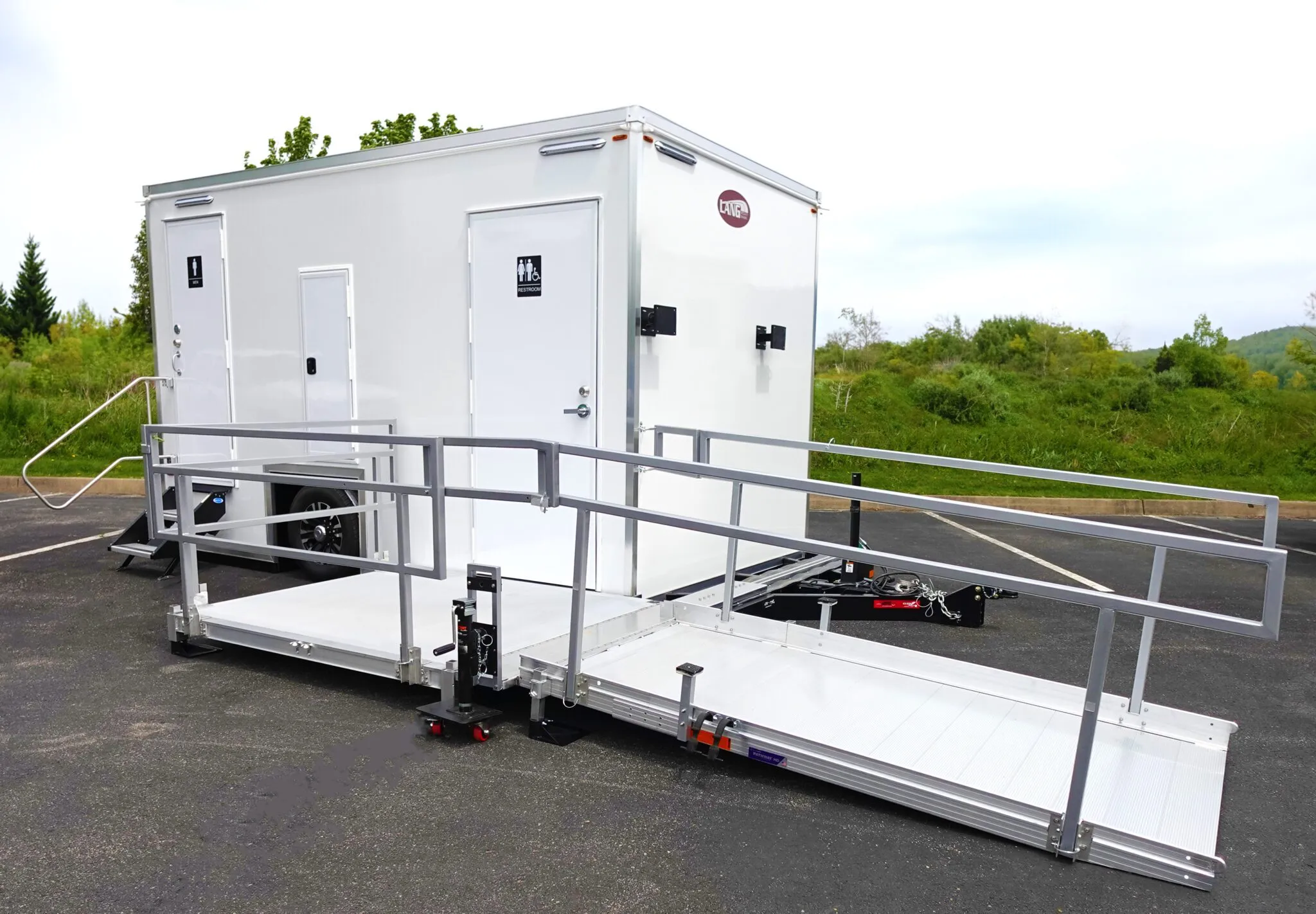 ADA Accessible Restroom Trailer