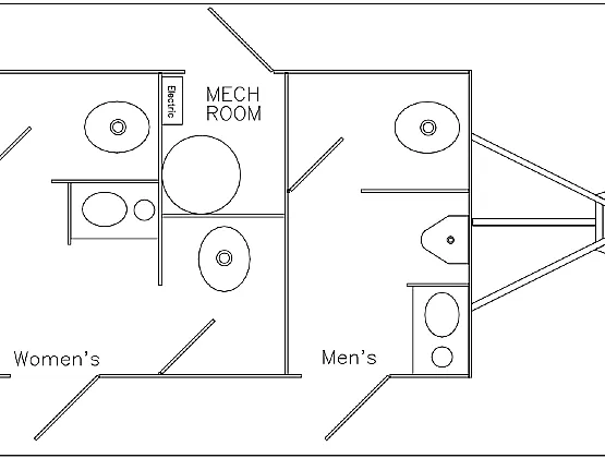 4 station trailer floor plan layout